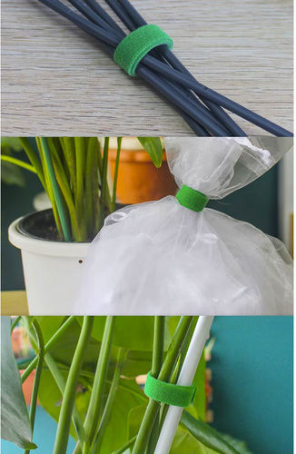 Bandă Adezivă cu Cârlig și Buclă Verde 5mx10mm