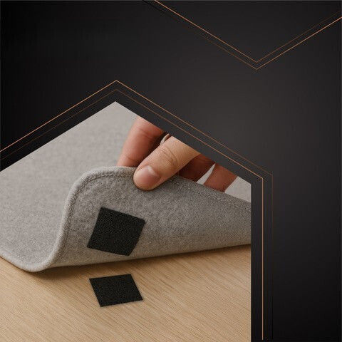 Adhesive Hook & Loop Tape Black 5m 5949143236479