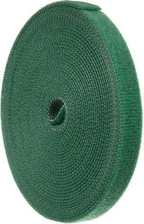 Bandă Adezivă cu Cârlig și Buclă Verde 5mx10mm