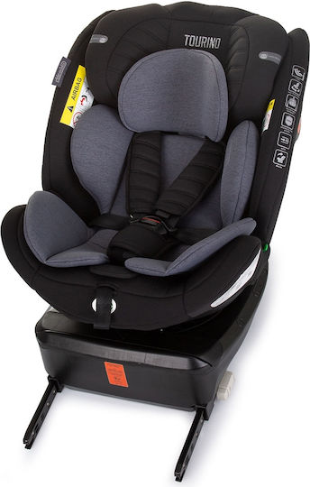 Chipolino Tourino Scaun Auto pentru Copii i-Size cu Isofix Negru 0-36 kg