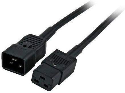 EFB IEC C20 / IEC C19 - IEC C20 / IEC C19 Cable 2.5m Black EK519.2,5