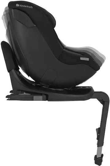 Kinderkraft I-Guard Scaun Auto pentru Copii i-Size cu Isofix Grafit negru 0-18 kg
