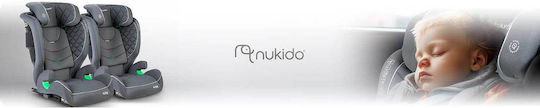 Nukido Louis Καθισματάκι Αυτοκινήτου i-Size με Isofix Gray 15-36 kg