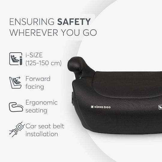 Kikka Boo I-Go 2 Car Seat Booster i-Size Black