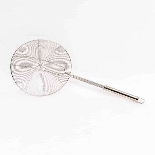 Lingură Joasă Cu Găuri Spider Strainer Inox Gri