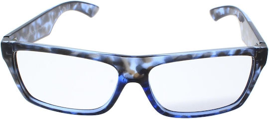 AlexanderGr Men's Acetate Prescription Eyeglass Frame Blue ALS810E966F