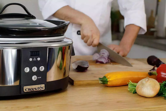 Crock-Pot SCCPBPP605 Мултикукър 250W с Капацитет 5.7лт Сребрист