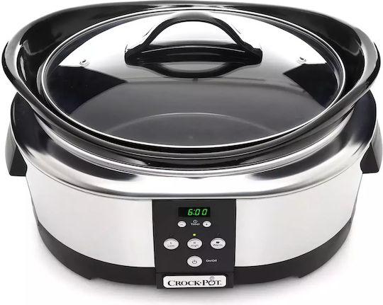 Crock-Pot SCCPBPP605 Мултикукър 250W с Капацитет 5.7лт Сребрист