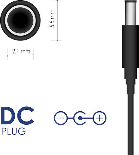 Akyga Universal Τροφοδοτικό 29.4V 2A με Ισχύ 59W με σετ βυσμάτων (AK-EV-15)