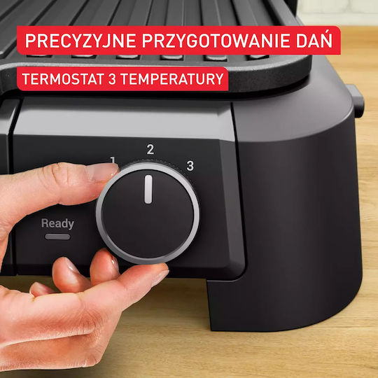 Tefal Supergrill 3In1 Сандвич тостер грил с подвижни плочи 2000W Черна