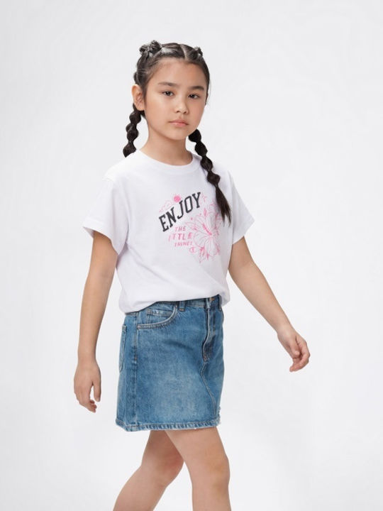 Kinderoberteile T-Shirts Weiß