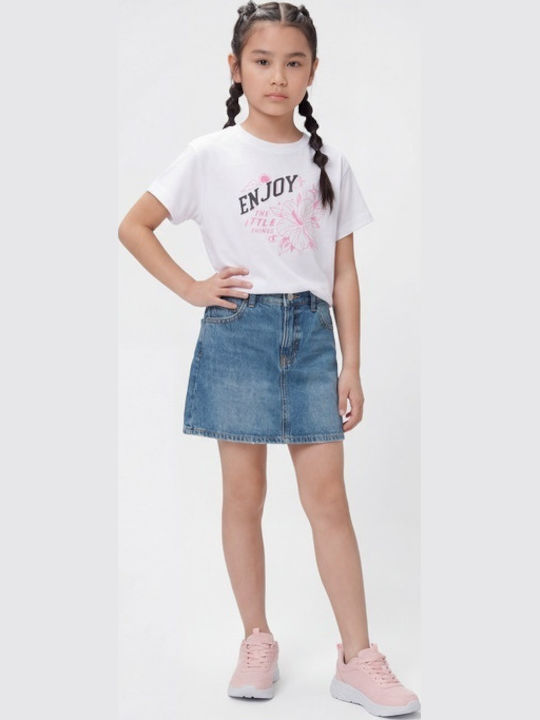 Kinderoberteile T-Shirts Weiß