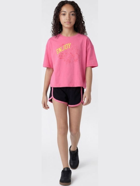 Παιδικό Σετ με Σορτς Καλοκαιρινό 2τμχ Pink