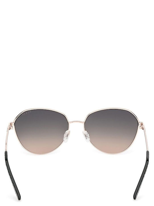 Guess Ochelari De Soare Pentru Femei Cu Ramă Metalică Neagră Și Lentile Gri Degrade GU00148 97P
