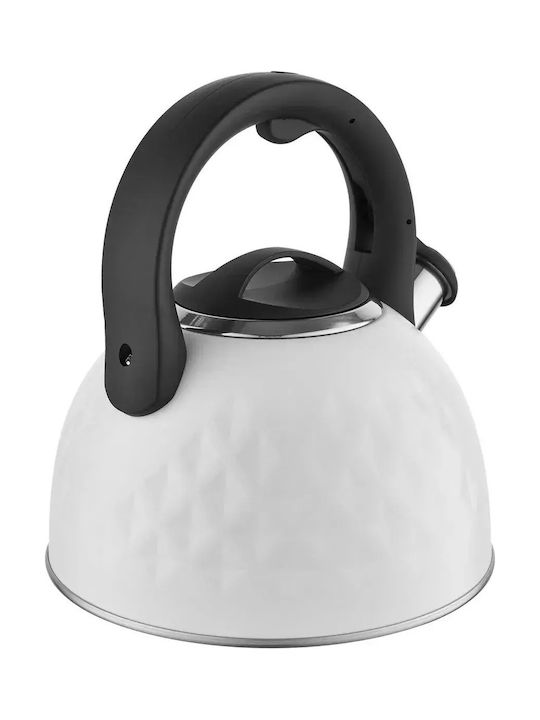 Botti Τσαγιέρα Αλουμινίου Λευκή 2500ml
