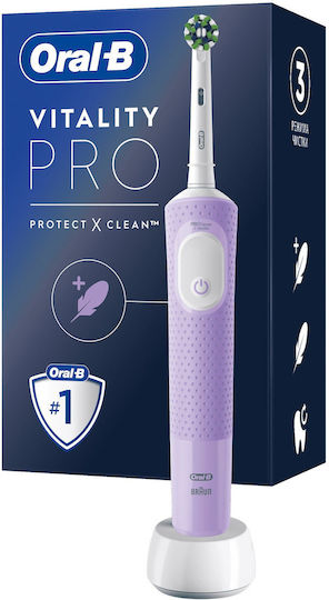 Oral-B D103 Ηλεκτρική Οδοντόβουρτσα Λιλά
