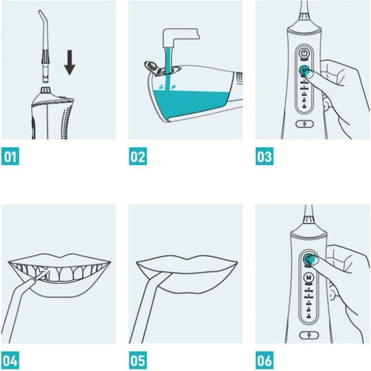 Extralink Water Flosser Μαύρο