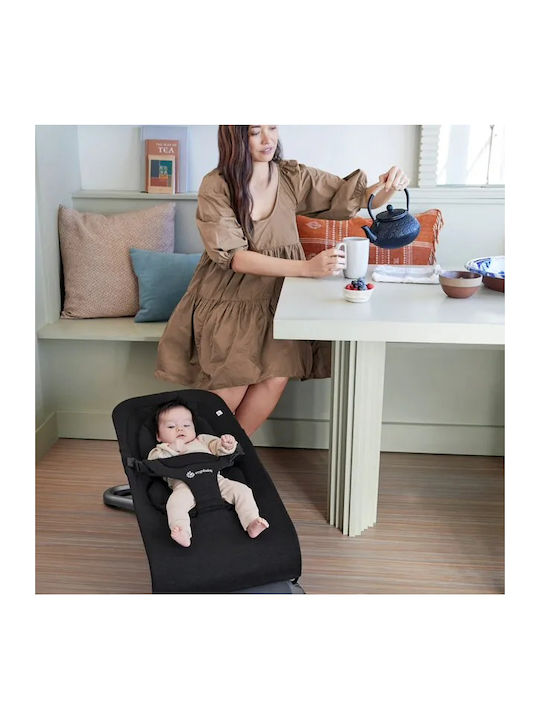 Ergobaby Relax Balansoare și Leagăne Bebeluşi Evolve Onyx Negru pentru Copil până la 13kg