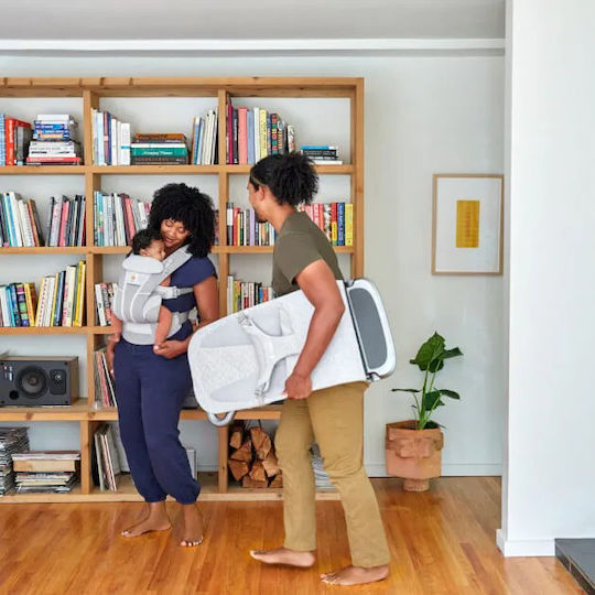 Ergobaby Handbuch Babywippe & Schaukelstuhl Evolve Hellgrau für Kinder bis 13kg