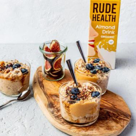 Rude Health Βιολογικό Ρόφημα Αμυγδάλου Χωρίς Προσθήκη Ζάχαρης 1000ml