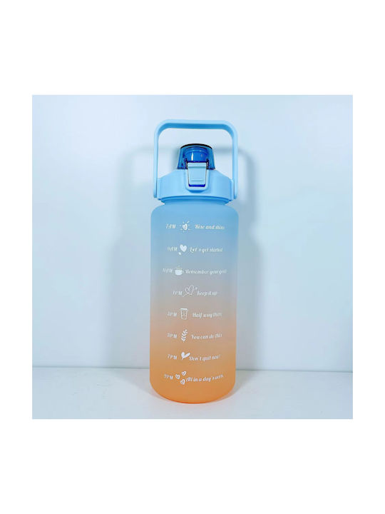 Παγούρι Πλαστικό 2000ml Πορτοκαλί