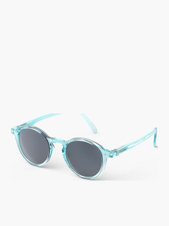 Izipizi Oval Kids Sunglasses with Polarized Mirror Lens Blue for 7-11 Years