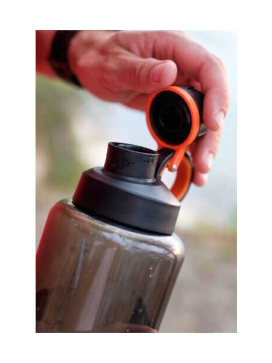 Sticlă De Apă Din Plastic Cu Difuzor Și Filtru 800ml Neagră