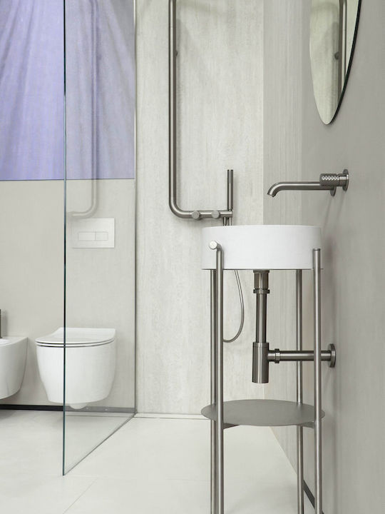 Deante Shower Column with Mixer Gray