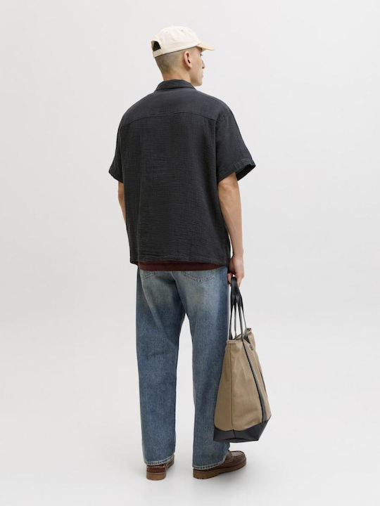 Jack & Jones Cotton Shirt Black