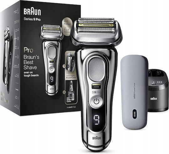 Braun Series 9 Pro 9476cc Foil Ξυριστική Μηχανή Προσώπου Επαναφορτιζόμενη