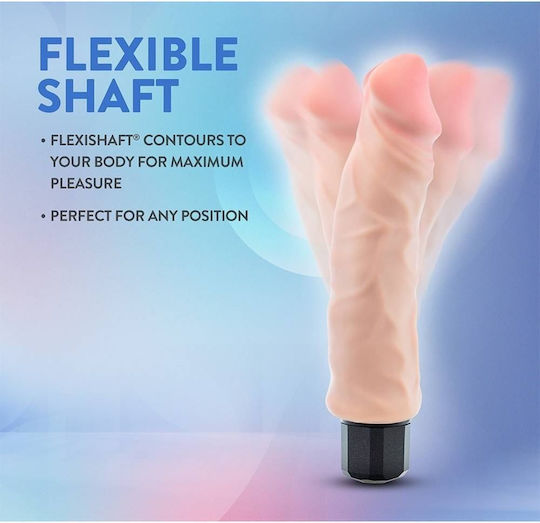 Blush Au Naturel Realistic Vibrator 22.2cm Beige