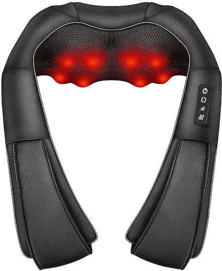 Extralink Συσκευή Μασάζ Shiatsu για τον Αυχένα, την Πλάτη & το Σώμα με Υπέρυθρες Μπεζ