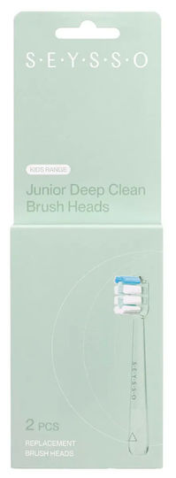 Seysso Electric Toothbrush Heads 2 Pieces for 3+ Years