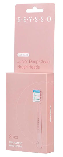 Seysso Electric Toothbrush Heads 2 Pieces for 3+ Years