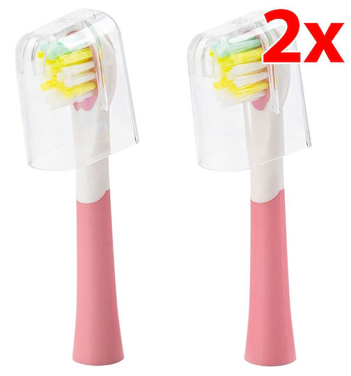 Oromed Oro-sonic Electric Toothbrush Replacement Heads 2 Pieces for 4+ Years