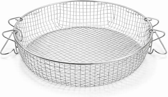 Govas Frying Basket made of Stainless Steel for Pot 27εκ.