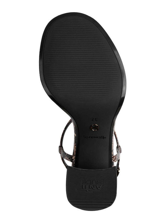 Sandals Brown Snake