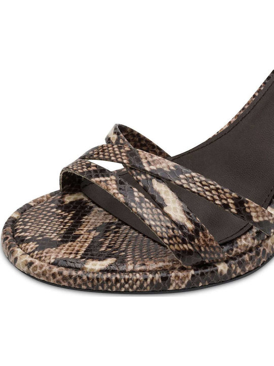 Sandals Brown Snake