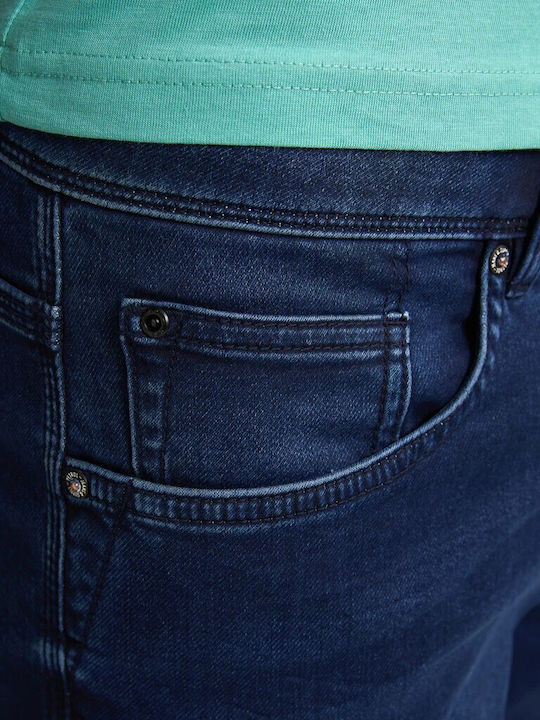 Men's Denim Bermuda Shorts Dark Stone