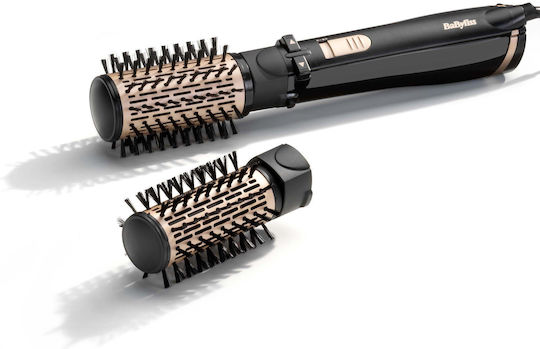 Babyliss Big Hair Dual Ceramic Electric Brush with Air & Rotating Head for Straightening 1000W