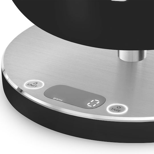 Smeg Digital Cântar de Bucătărie cu Vas 1gr/5kg Neagră