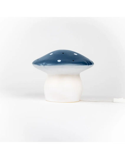 Egmont Led Kids Decorative Lamp Mushroom Medium Blue 26x26x20εκ.
