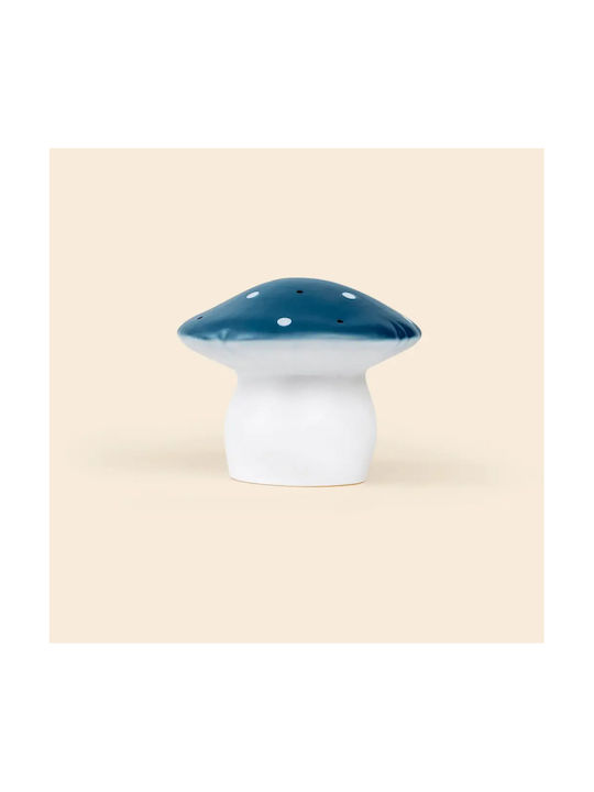 Egmont Led Kids Decorative Lamp Mushroom Medium Blue 26x26x20εκ.