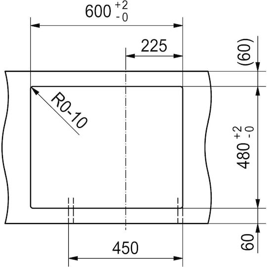 Franke Chiuvetă De Bucătărie Drop-In Inox L62xL50cm Argintie