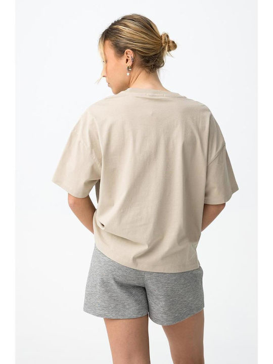 Kids Top Short-sleeved Beige