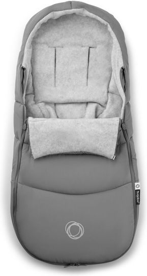 Bugaboo Sac de picioare pentru cărucior Impermeabil Gri cu căptușeală Fleece