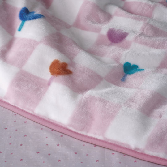 Kentia Κουβέρτα Βελουτέ Beggy Beggy Pink 220x160εκ.