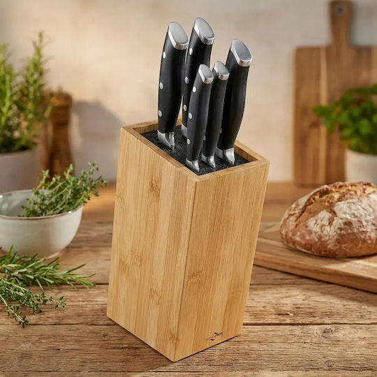 Kuchenprofi Knives Stand Bamboo 6pcs