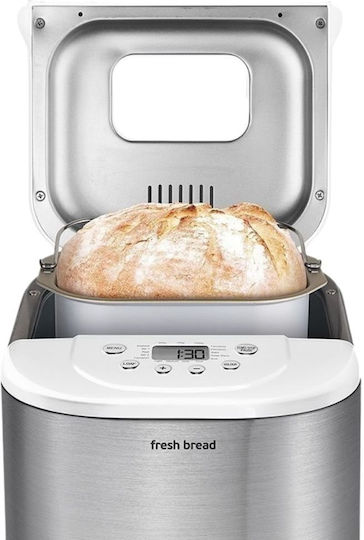 Izzy 004 Fresh Bread Αρτοπαρασκευαστής 650W Χωρητικότητας 1000gr με 15 Προγράμματα