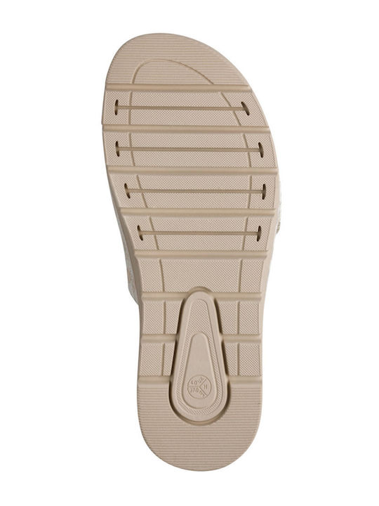 Anatomische Damenplattformen Beige